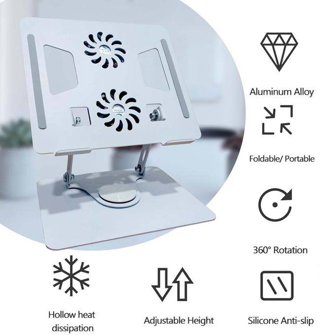 Support ergonomique bureau réglable 360 hauteur